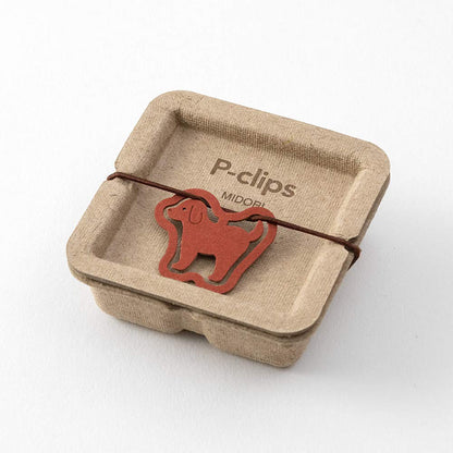 Designphil Midori Clip Peek Lips Dog Pattern 43396006 Paper Clip Accessory