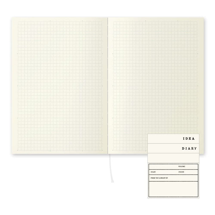 Designphi Midori MD A5 Notebook 5mm Grid Paper Model 15295006