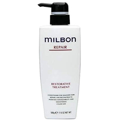 Global Milbon Restorative Hair Treatment 500g for Damaged Hair Repair