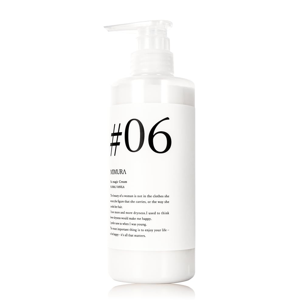 Mimura Six Magic Cream 500G: All-In-One Shampoo Treatment for Curly Hair