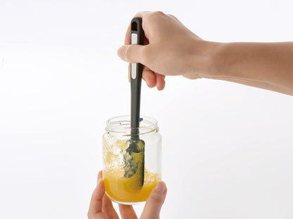 Thermos Mini Size Black Silicone Kitchen Spatula Model Kt-Sp002 Bk