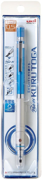 Uni-Ball Kurutoga 高级 0.5mm 蓝色自动铅笔 M510121P.33