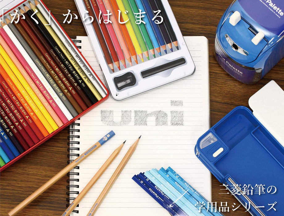 Mitsubishi Pencil Unipalette 2B Writing Pencil Purple 1 Dozen