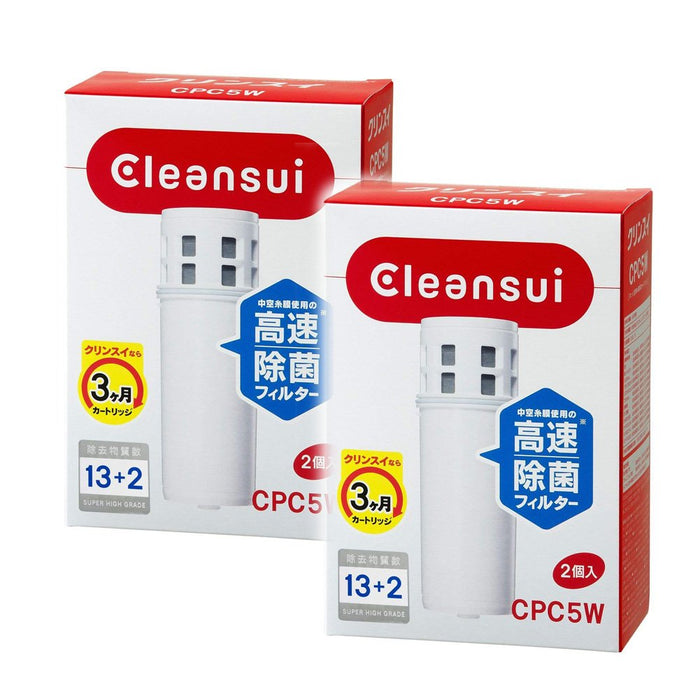 Mitsubishi Rayon Cleansui CPC5W Water Filter Cartridges 2-Pack