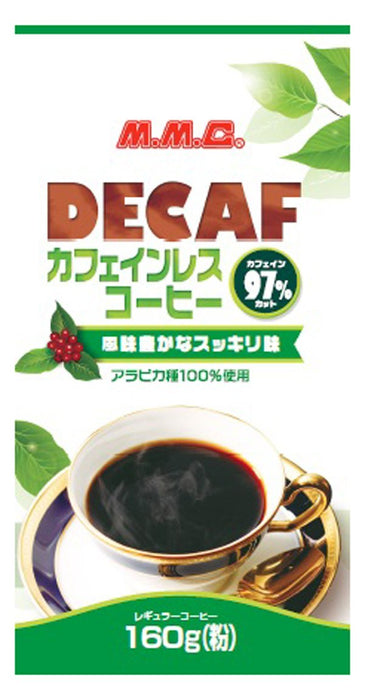 Mitsumoto Coffee Decaf Dark Roast Ground Coffee 160G