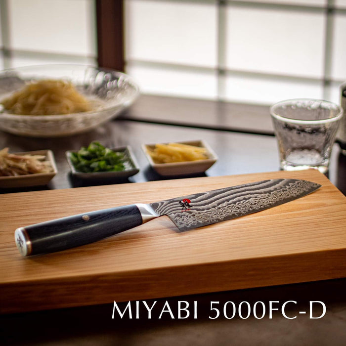 Zwilling Ja Henckels Miyabi 5000Fc-D 大马士革钢牛刀 160 毫米