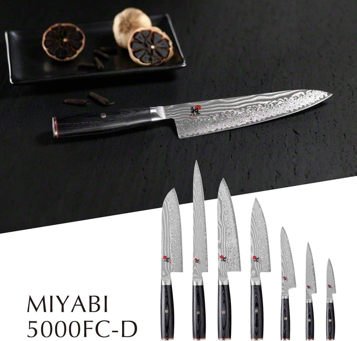 Zwilling Ja Henckels Miyabi 5000Fc-D 大马士革钢牛刀 160 毫米