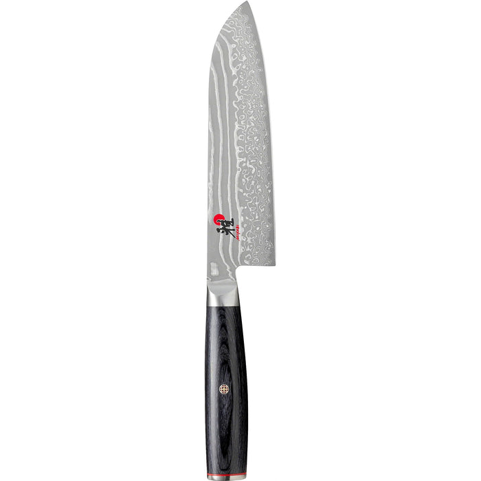 Zwilling Ja Henckels Miyabi 5000Fc D Damascus Steel Santoku Knife 180Mm