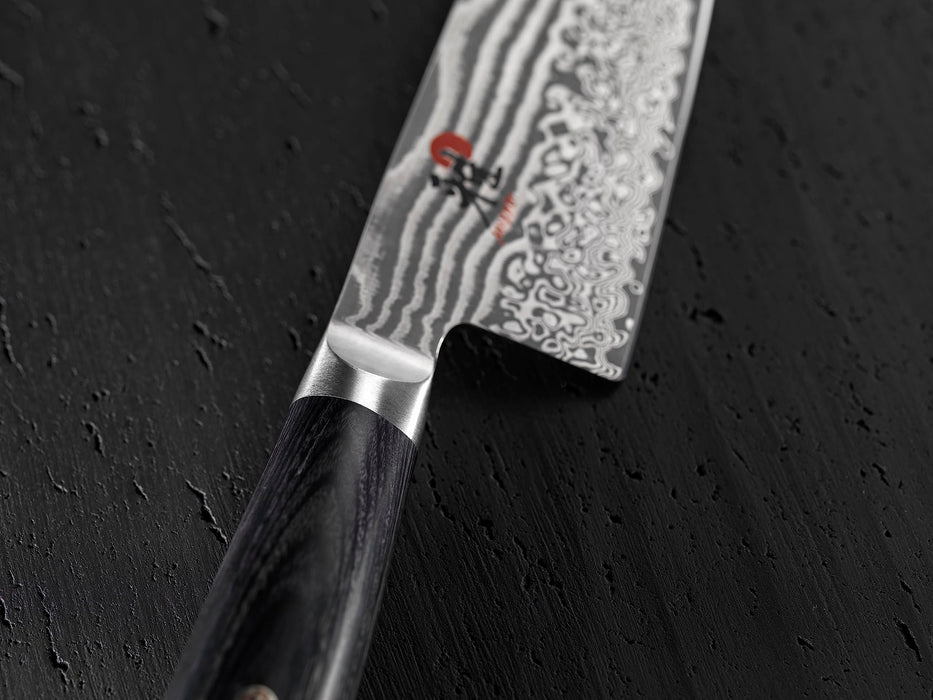 Zwilling Ja Henckels Miyabi 5000Fc D Damascus Steel Santoku Knife 180Mm