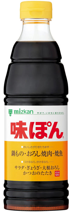 Mizkan Ajipon 日本柚子醬 600ml 正宗口味