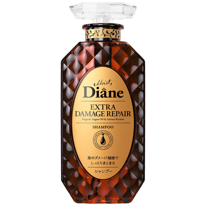 Diane Moist Shampoo Extra Damage Repair with Argan Oil & Keratin 450ml