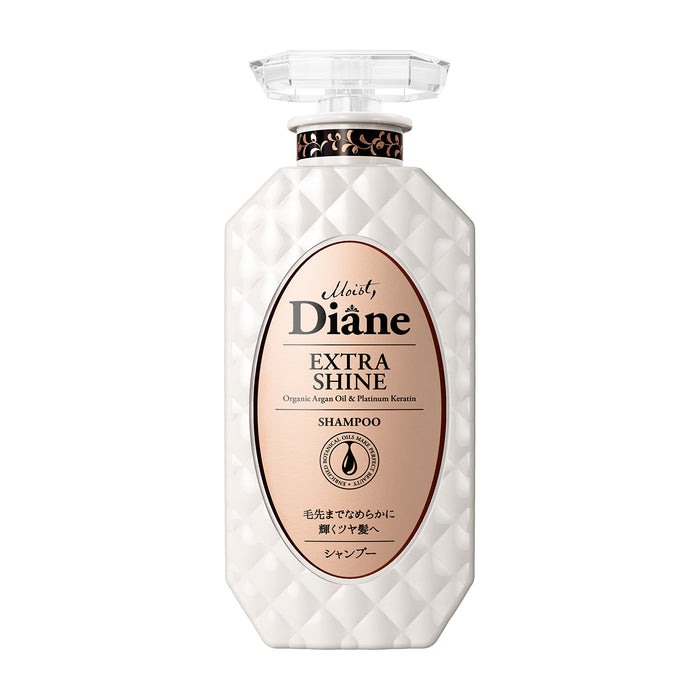 Diane Moist Shampoo Extra Shine with Argan Oil Keratin 450ml Glossy Hair