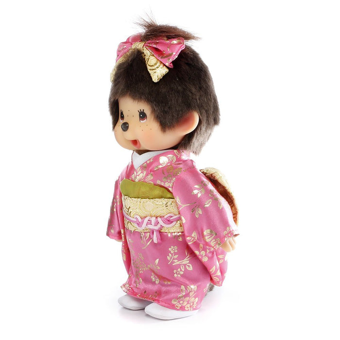 Sekiguchi Monchhichi 女孩毛绒玩具振袖风格 20 厘米高