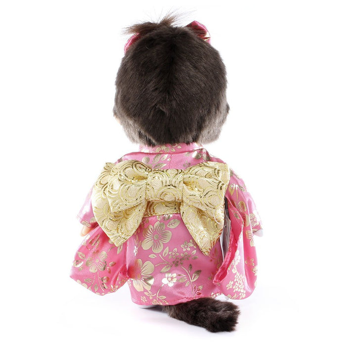 Sekiguchi Monchhichi 女孩毛绒玩具振袖风格 20 厘米高