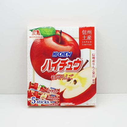 Hi Chew Shinshu Apple Soft Candy 276G 5-Stick Pack by Morinaga