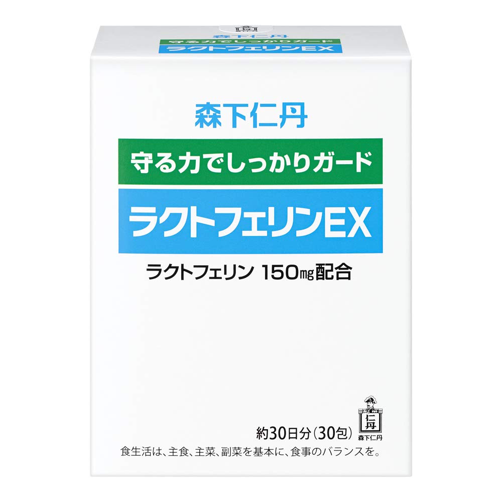 Morishita Jintan Lactoferrin Ex Supplement 30 Packets 150mg Daily Dose