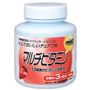 Orihiro Most Chewable Multivitamin 180 Tablets - Best Daily Supplement