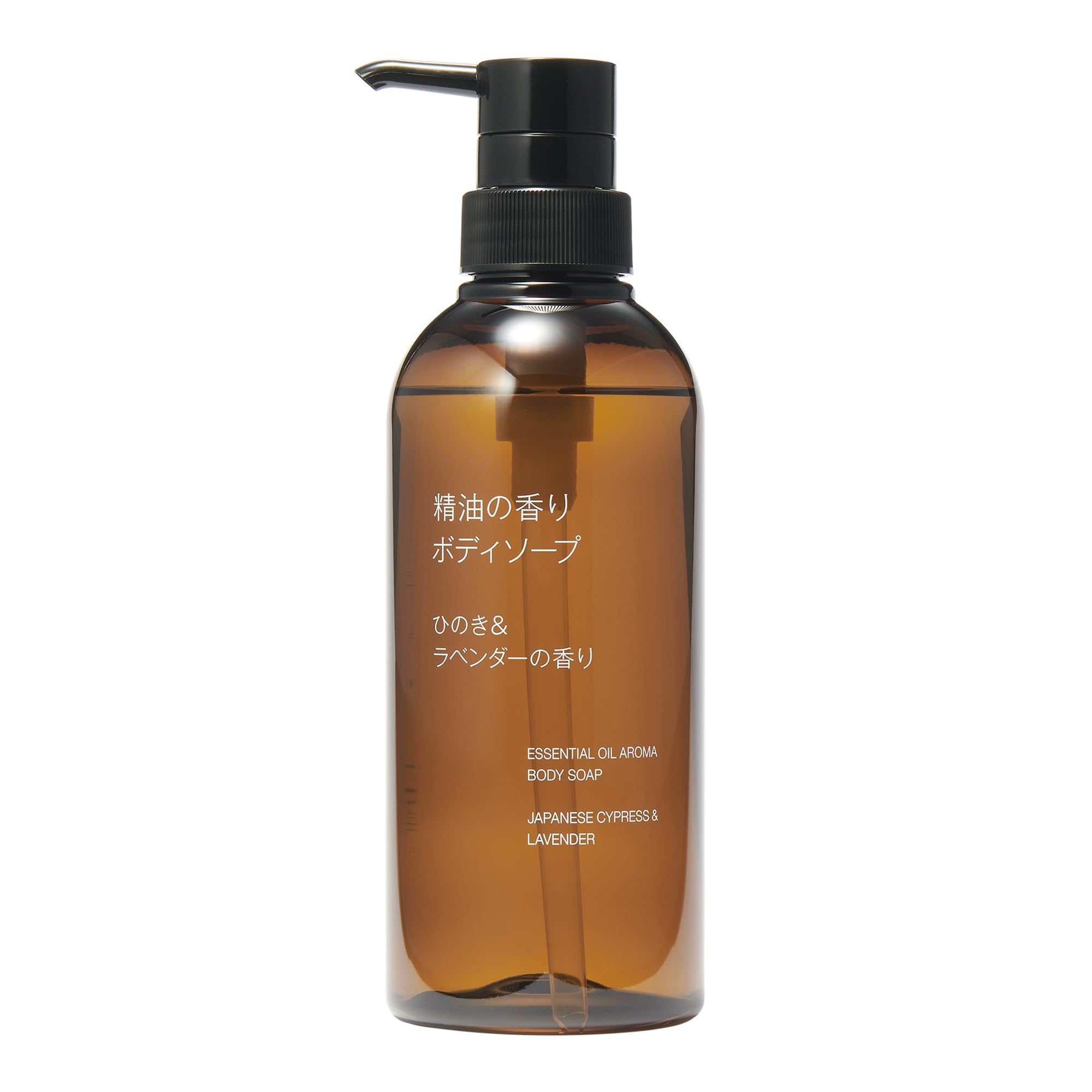 Muji Essential Oil Body Soap 400ml Hinoki Lavender Scent