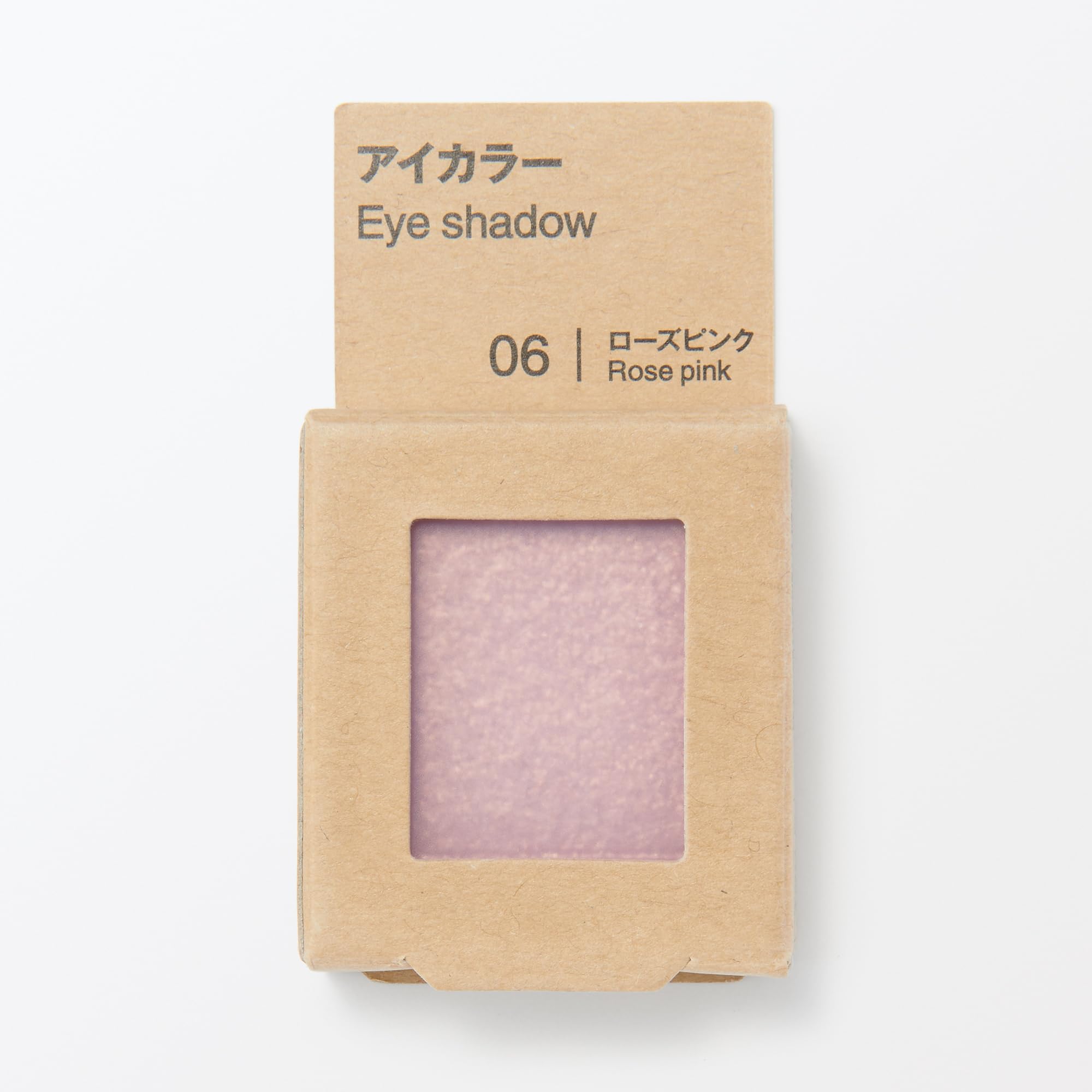 Muji Eye Color Rose Pink 84473449 Long-Lasting Natural Eyeshadow