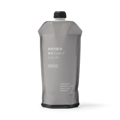 Muji Fermented Plant Liquid Medicated Scalp Shampoo Refill 340ml
