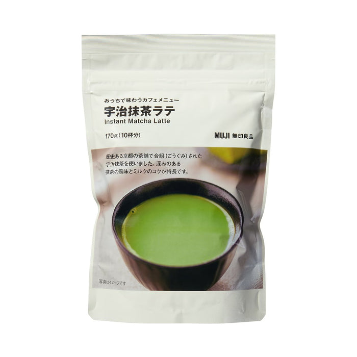 Muji Instant Matcha Latte Green Tea With Milk Powder 170g