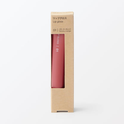 Muji Lip Gloss Smoky Orange 10.5G Long-Lasting Shine 84845642