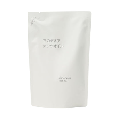 Muji Macadamia Nut Oil Refill 180Ml Natural Skincare Moisturizer