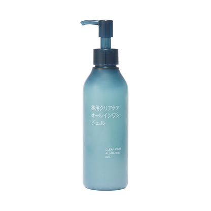 Muji Medicated Clear Care All-In-One Gel 200g for Effective Skin Treatment
