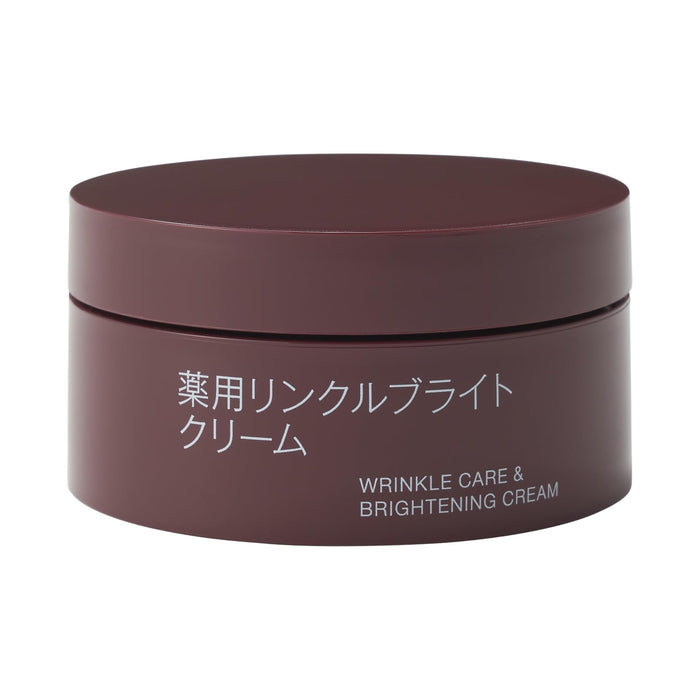 Muji Medicated Wrinkle Brightening Cream 45g Oaq65A4A for Smooth Skin