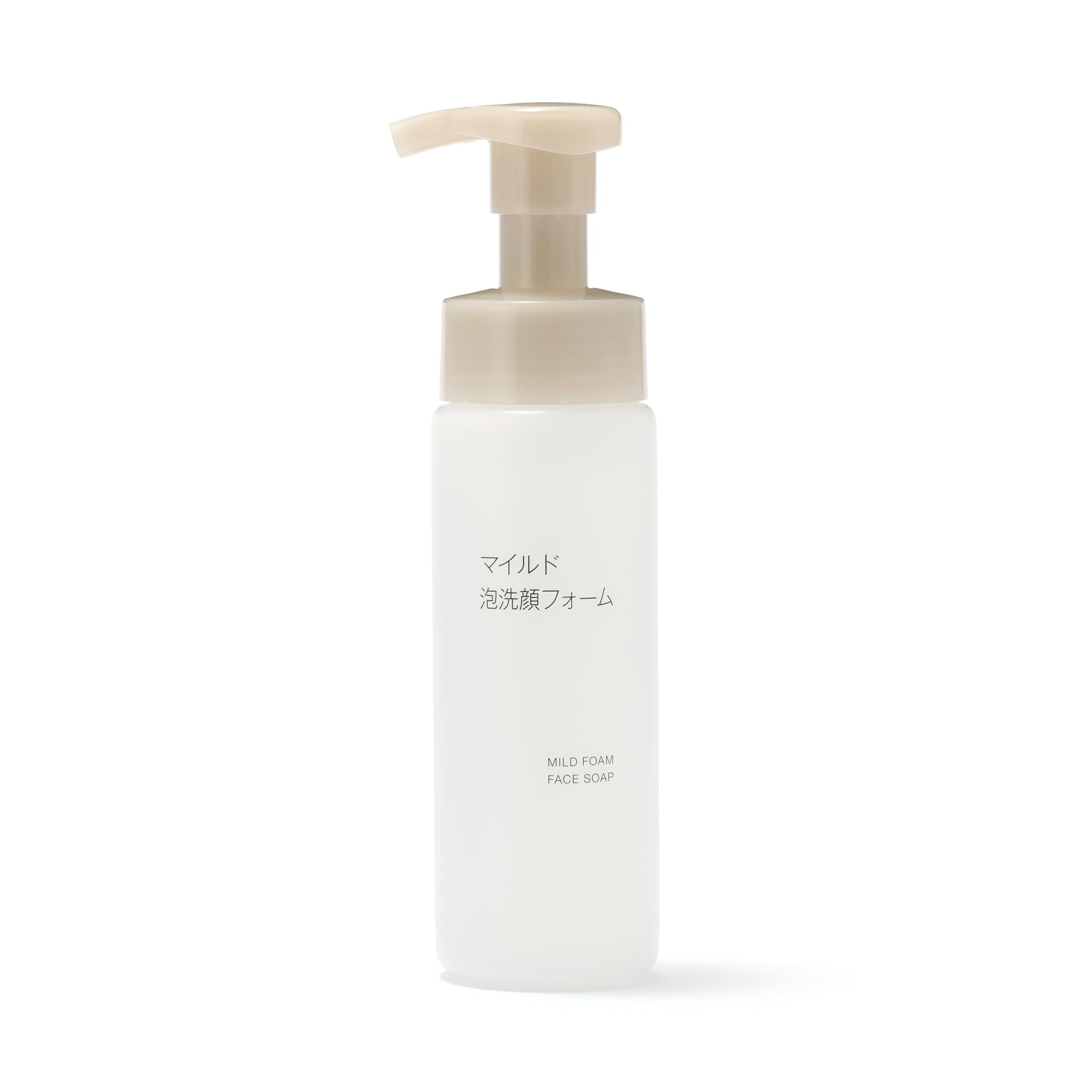 Muji Mild Foam Facial Cleanser 200Ml Deep Cleansing for All Skin Types