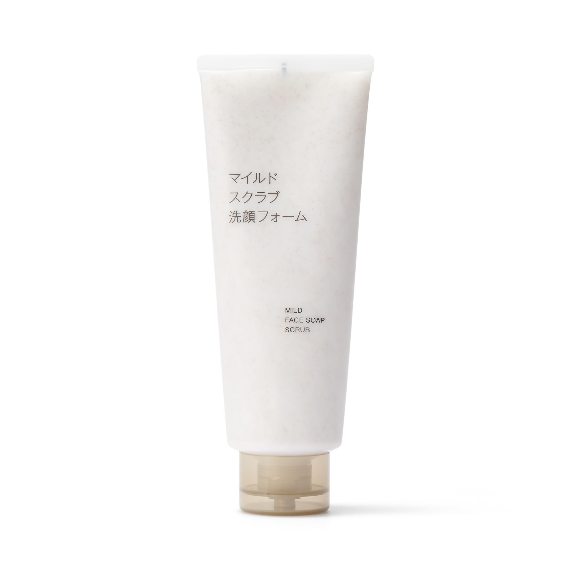 Muji Mild Scrub Facial Cleanser 220G Large Capacity Exfoliating Formula
