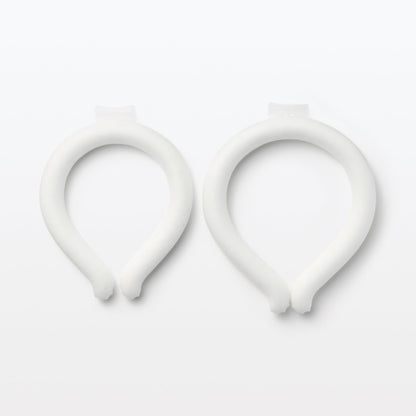Muji Neck Cooler Clear M - Comfortable 14x16 cm Design 34 cm Circumference