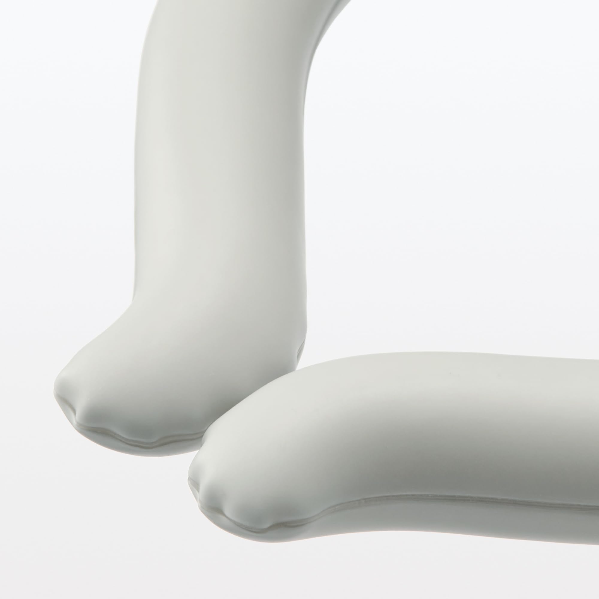 Muji Gray Neck Cooler L 15.5x18cm Inner Circumference 39cm 83896102