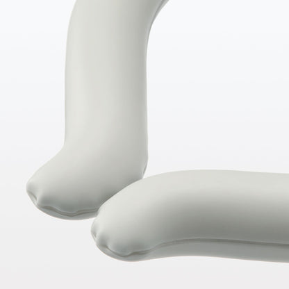 Muji Gray Neck Cooler L 15.5x18cm Inner Circumference 39cm 83896102