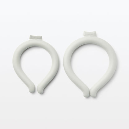 Muji Gray Neck Cooler L 15.5x18cm Inner Circumference 39cm 83896102