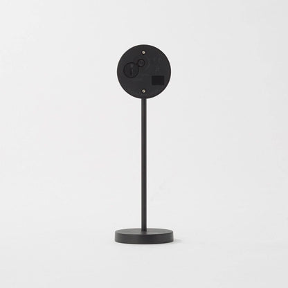 Muji Park Clock Mini Black Mj-Pcmb2 Japan 44275757 55X55X182Mm