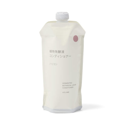 Muji Plant Fermented Liquid Conditioner Refill 340g - Firmness & Strength