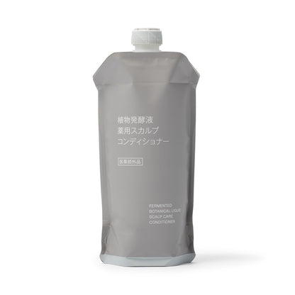 Muji Plant Fermented Scalp Conditioner Refill 340g Medicinal Formula