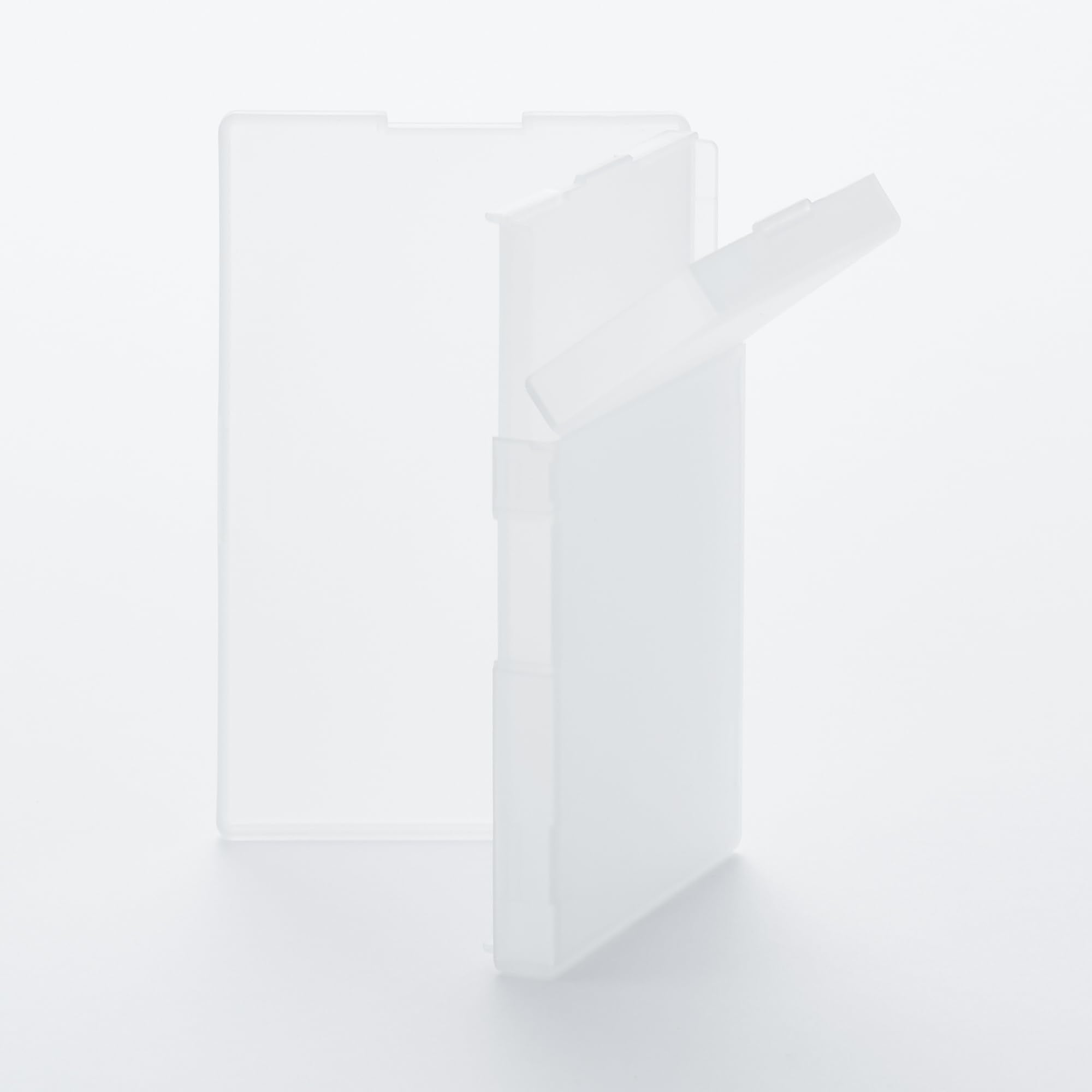 Muji Double Polypropylene Card Case 30-Card Capacity 82114539