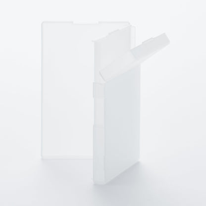 Muji Double Polypropylene Card Case 30-Card Capacity 82114539
