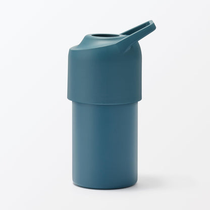 Muji Dark Blue Portable Cooler Holder for 500-650ml Pet Bottles 84908187