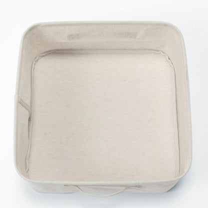Muji Small Softbox 35x35x16cm Polyester Linen Square Model 12403470