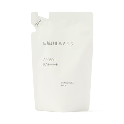 Muji Sunscreen Milk Refill SPF50 PA++++ 120g High Protection 84464966