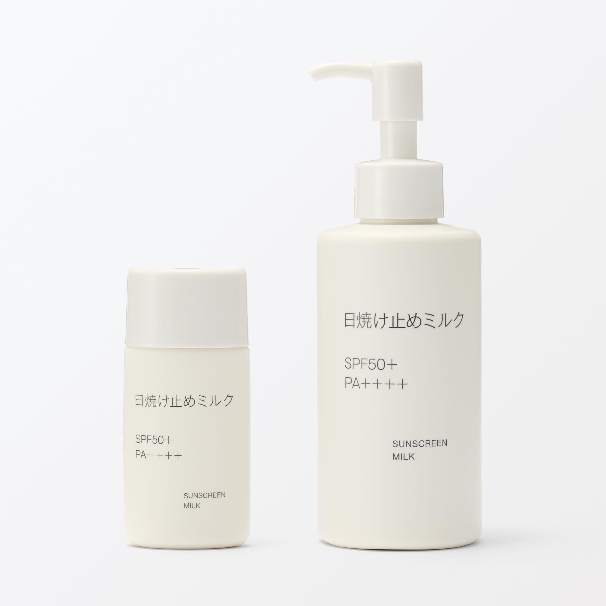 Muji Sunscreen Milk SPF50 PA Plus 150g Broad Spectrum Protection