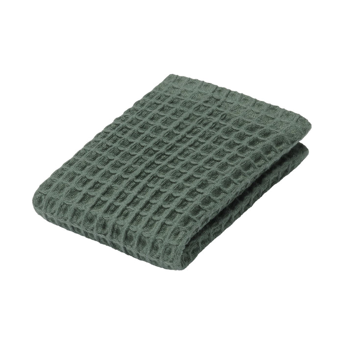Muji Waffle Hand Towels 10-Pack Green 34x35cm Smooth Touch 84705861