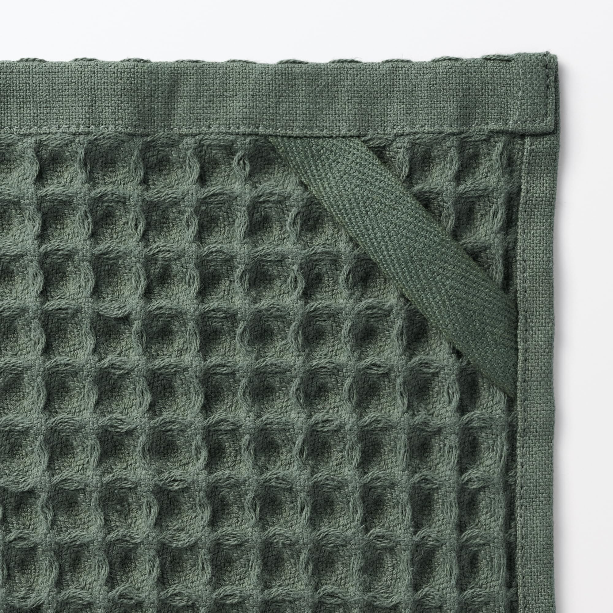 Muji Waffle Hand Towels 10-Pack Green 34x35cm Smooth Touch 84705861
