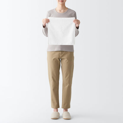 Muji Waffle Hand Towels 10-Pack Green 34x35cm Smooth Touch 84705861