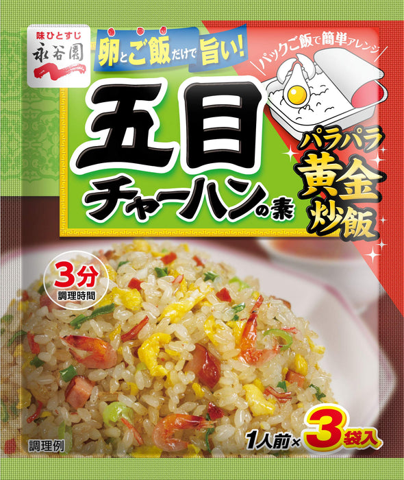 Nagatanien Japanese Fried Rice Chahan Mix Seasoning for 3 Servings