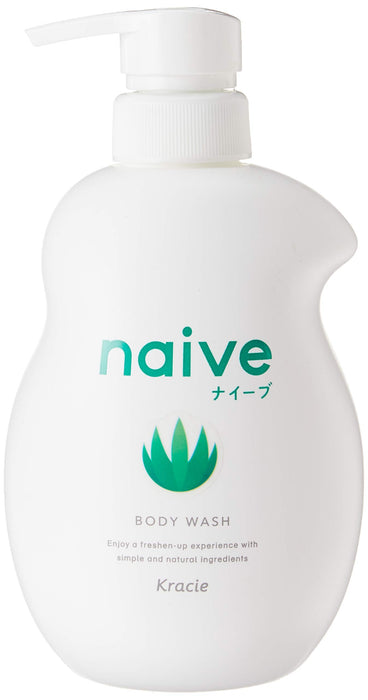 Naive Aloe Extract Body Soap Jumbo Size for Gentle and Moisturizing Cleanser