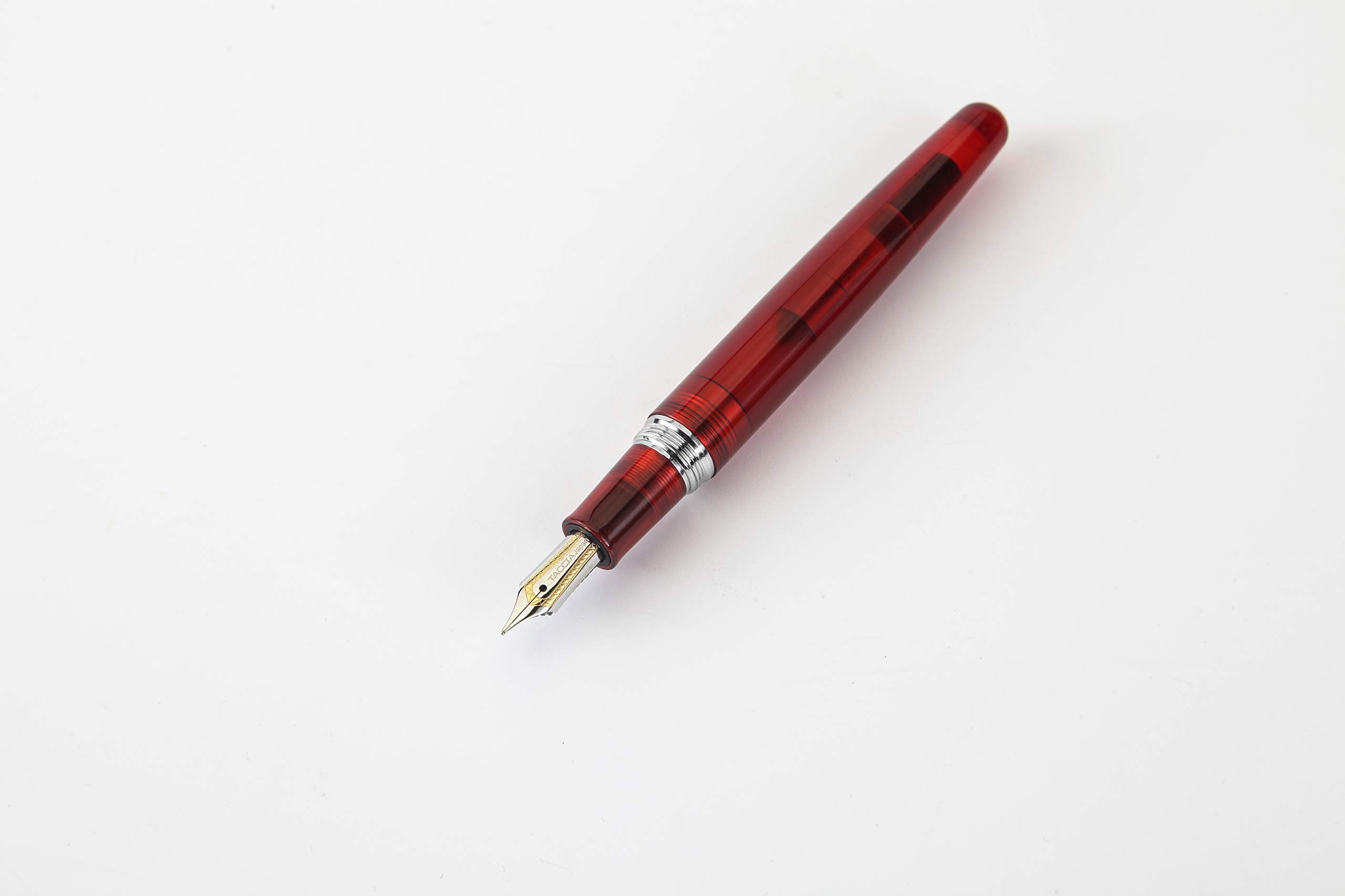 Nakabayashi Taccia Fountain Pen Spectrum Fountain Pen Merlot Red Mf Tsp-159F-Rd-Mf /